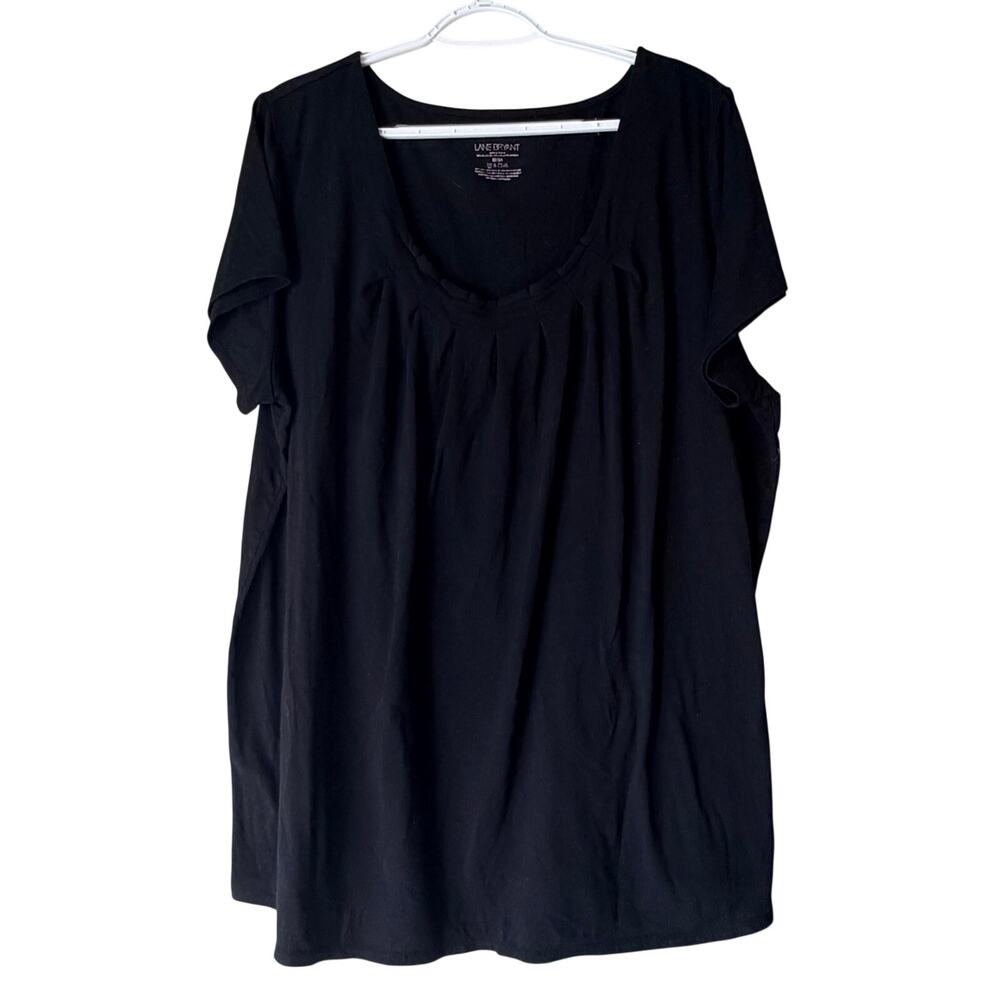 Lane Bryant Black Short Sleeve Tee Women’s Size 22/24
